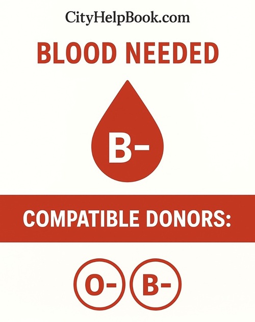 B- blood 3 bottle required in Diu as on 12/07/2025