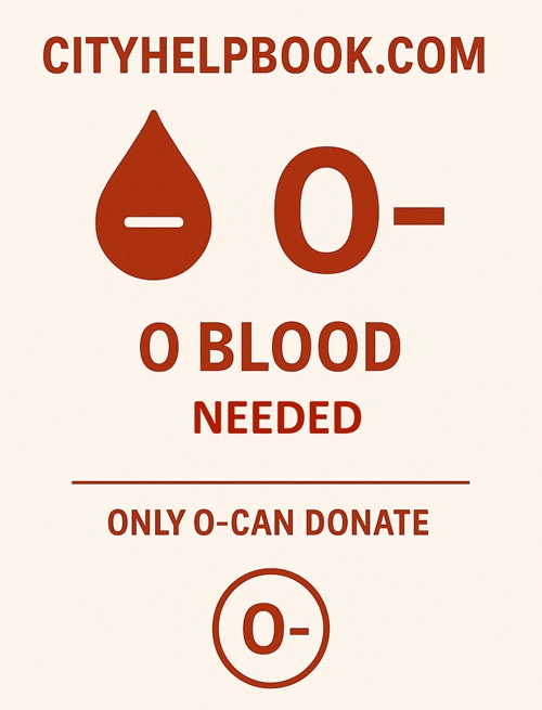 O- Blood required in Diu hospital,Diu.