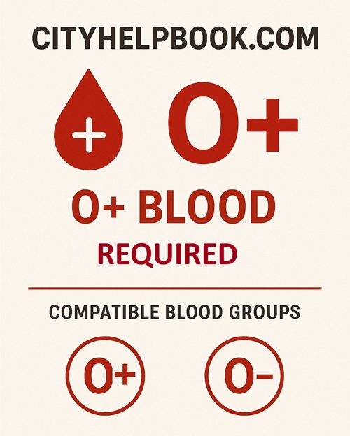 O+ Blood required for Emergency Delivery Case in Una.