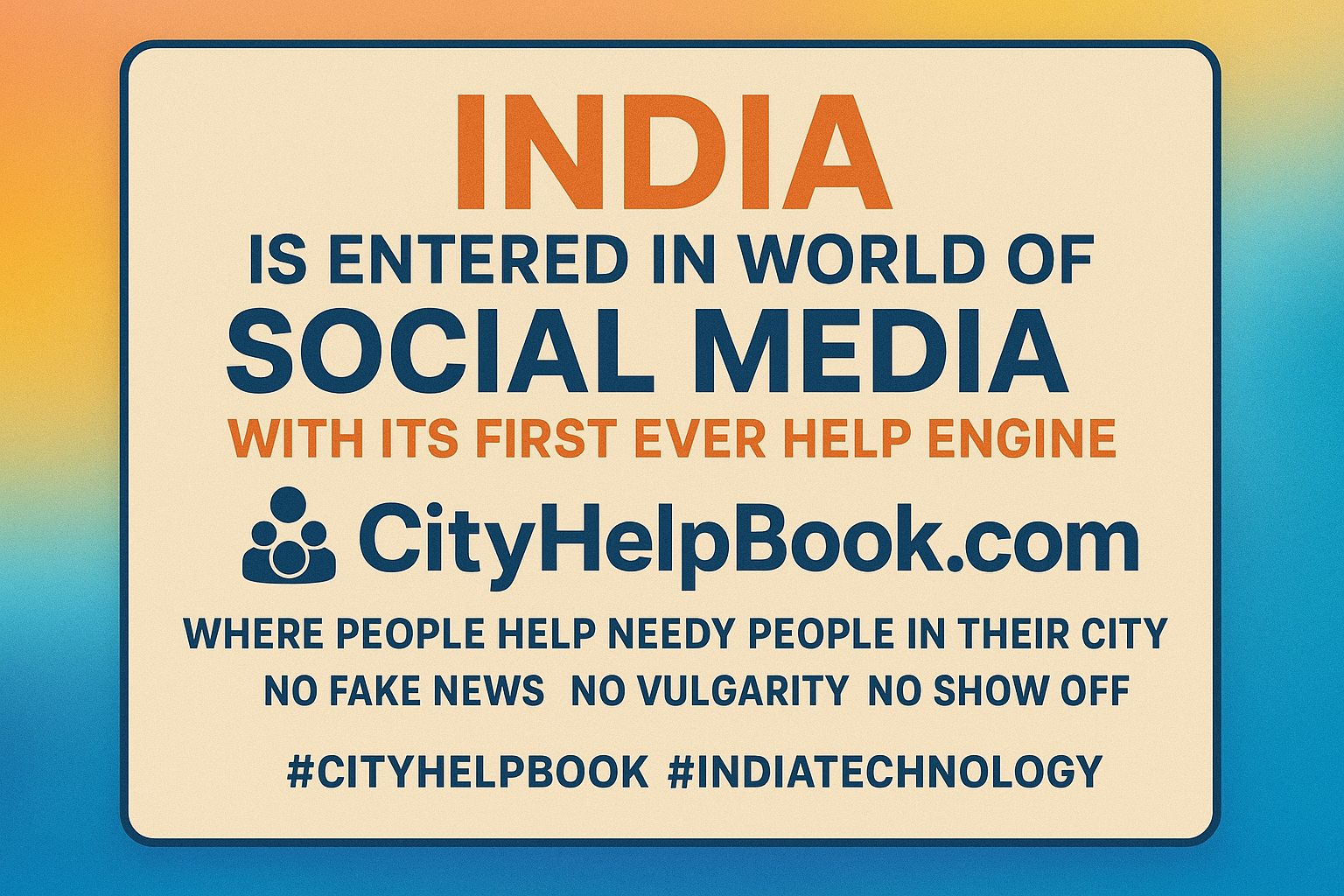 Cityhelpbook.com – Lets help others selflessly.