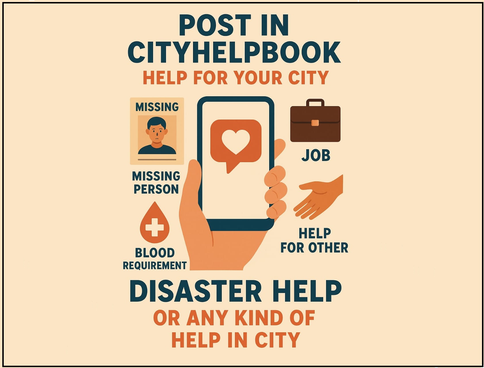 Cityhelpbook.com - Lets help others and save humanity.