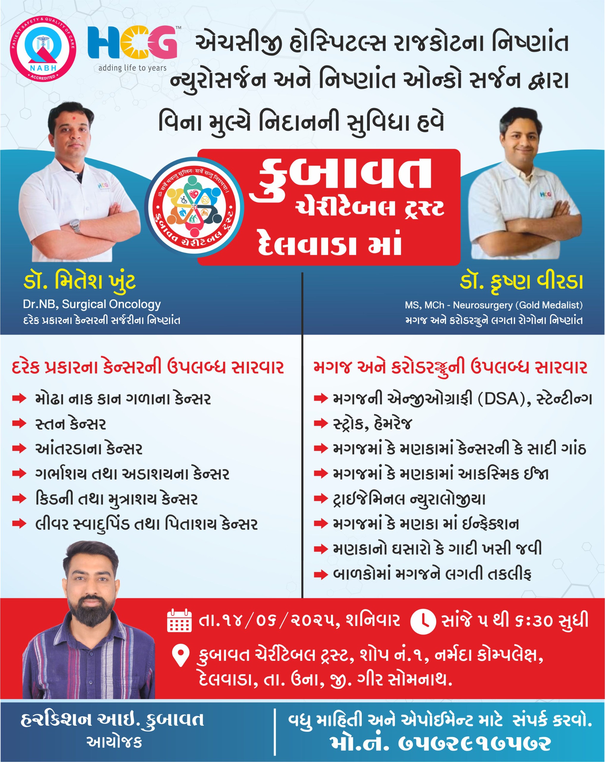 Free Health Checkup Camp Delwada- Una