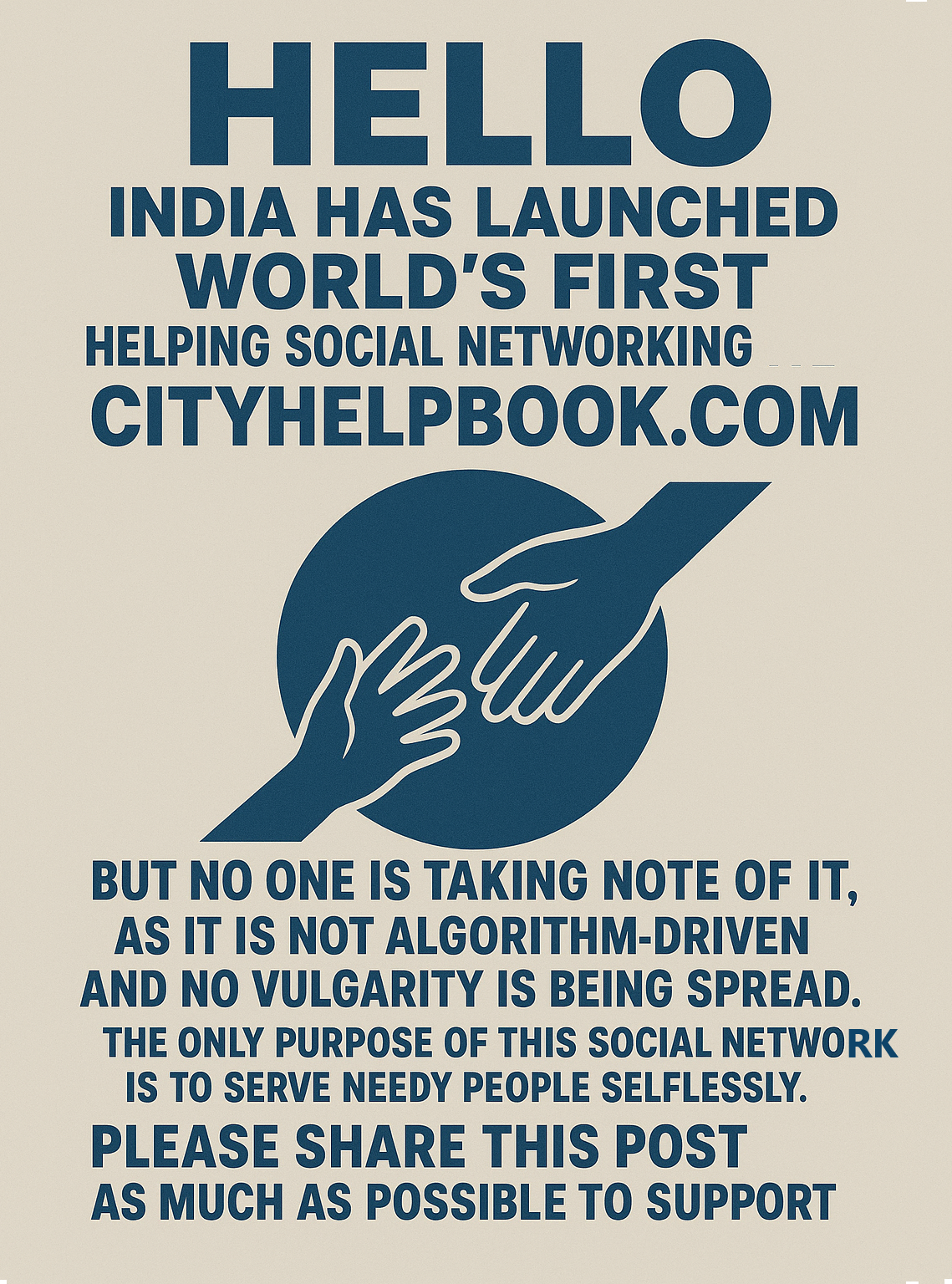 Cityhelpbook.com – Lets help others selflessly.