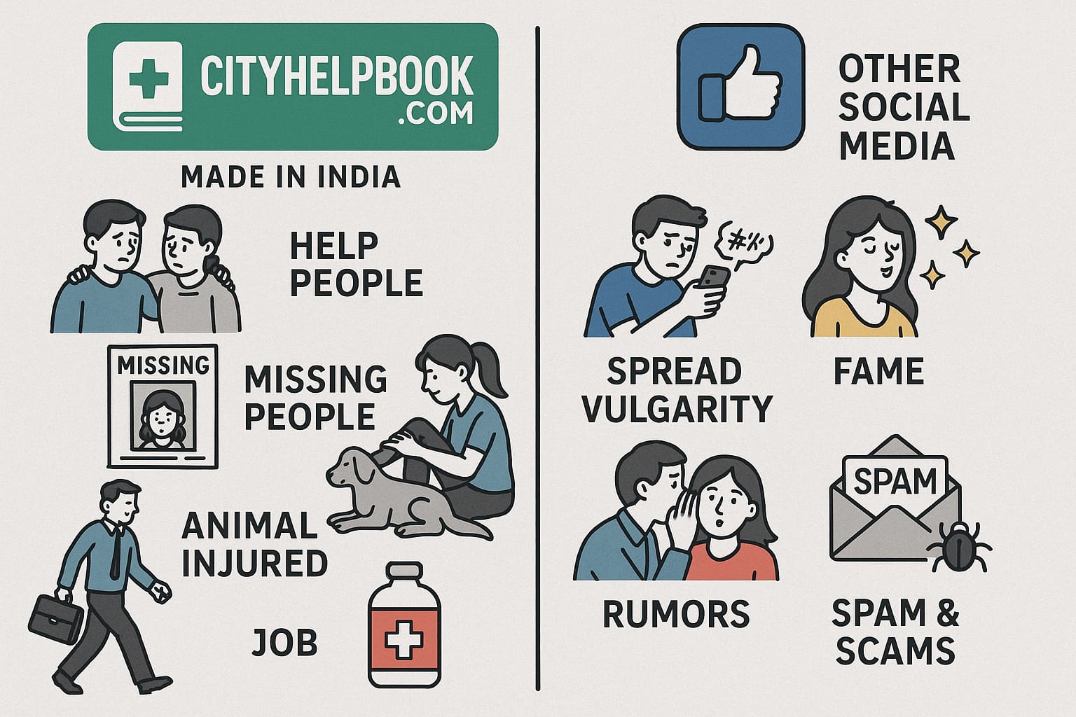 Cityhelpbook.com – Lets help others selflessly.